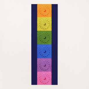 multi-colour antique Middle Eastern motif Yoga Mat