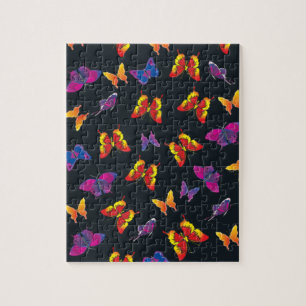 Multi Colour Butterflies Jigsaw Puzzle