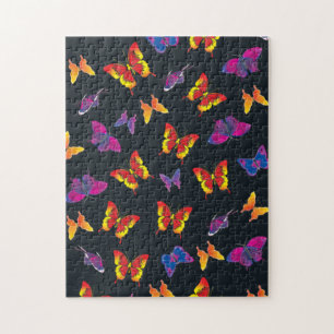 Multi Colour Butterflies Jigsaw Puzzle