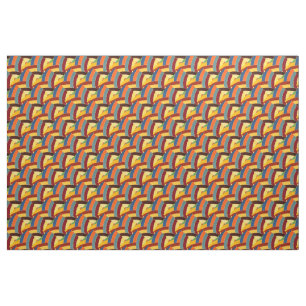 multi-colour chic contemporary chevrons fabric