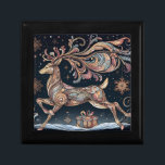 Multi Colour Christmas Deer Gift Box<br><div class="desc">Embrace the whimsical spirit of the season with our Swirly Painted Christmas Deer. This enchanting gift box features a playful fusion of swirling colours,  creating a festive dance of hues that captures the joy and magic of the holidays.</div>