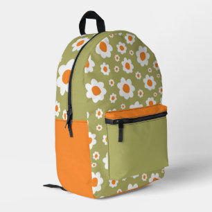 Multi-Colour 'Daisy Flowers' Backpack