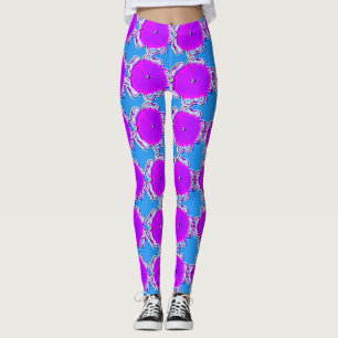 Multi-Colour Floral Design women leggings
