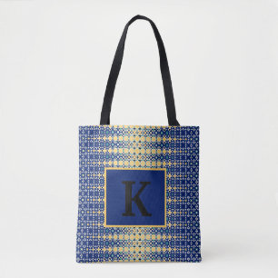Multi Colour Geometric  Tote Bag