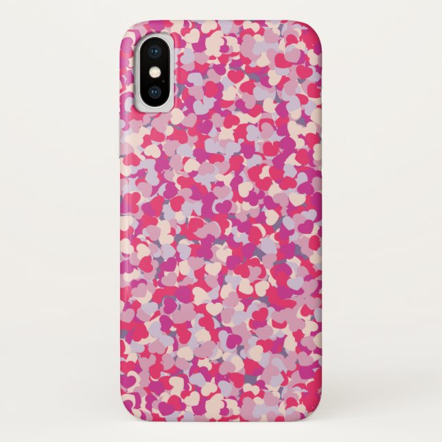 multi Colour Heart Confetti2 Case-Mate iPhone Case (Back)