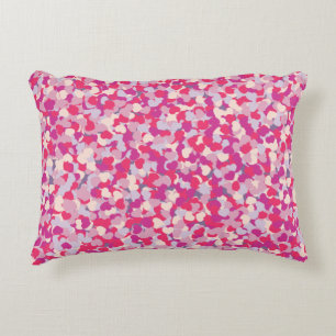 multi Colour Heart Confetti2 Decorative Cushion