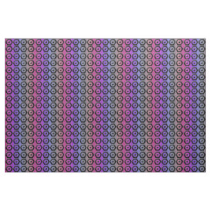Multi-colour Hexagon Cotton Fabric
