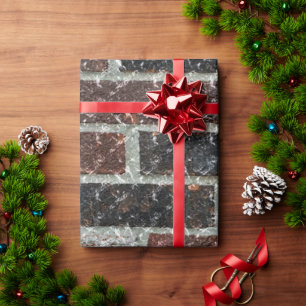 Multi-Colour Marble Brick Wrapping Paper