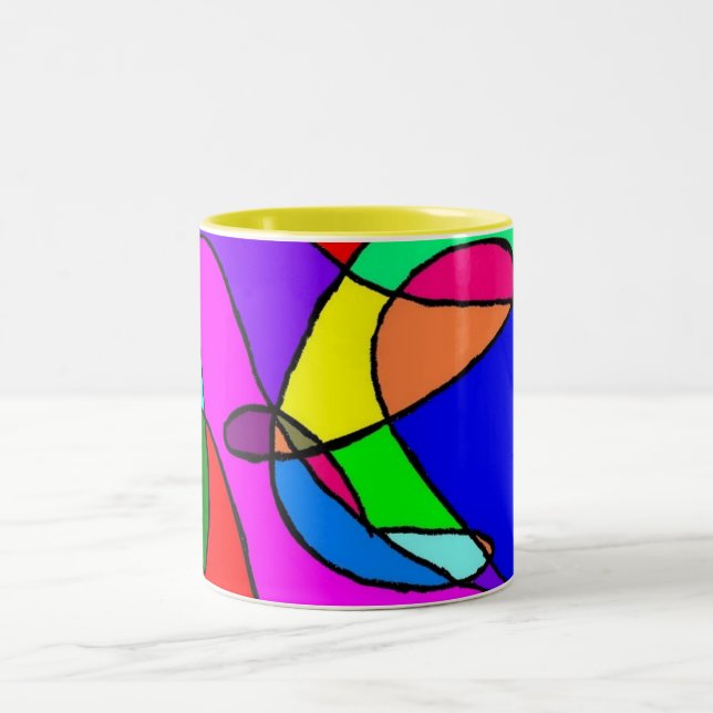 multi colour mug (Center)