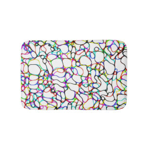 Multi-Colour Pattern Bath Mat