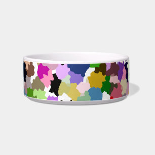 Multi-Colour Pattern Bowl