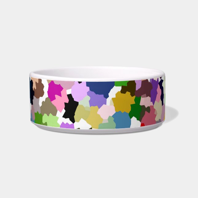 Multi-Colour Pattern Bowl (Left)