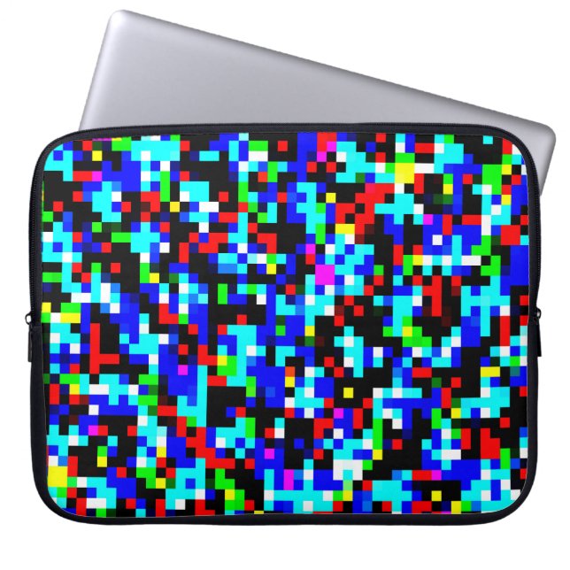 Multi-Colour Pattern Cool Laptop Sleeve (Front)