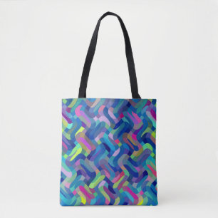 Multi-Colour Pattern Cool Tote Bag