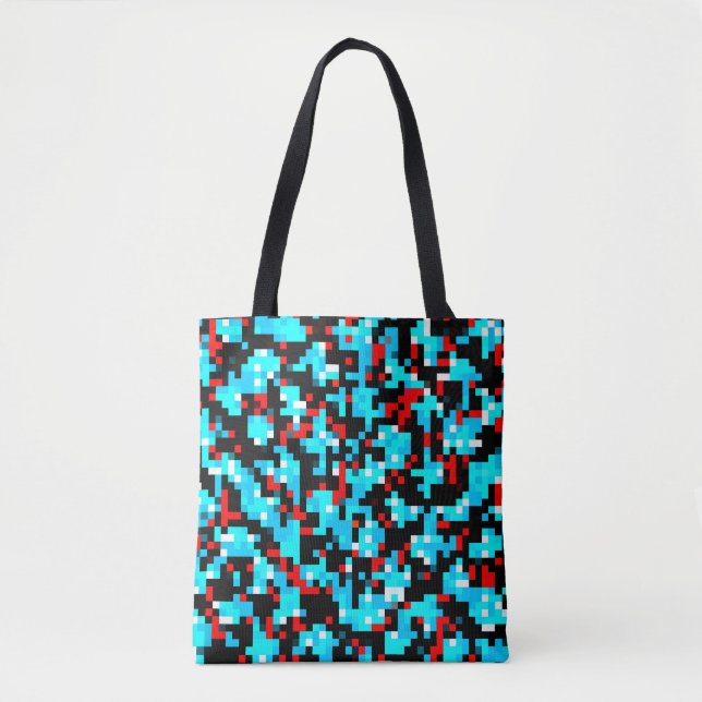 Multi-Colour Pattern Cool Tote Bag (Front)