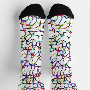 Multi-Colour Pattern Socks