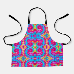 Multi Colour Patterns Tie-dye Vibe Apron