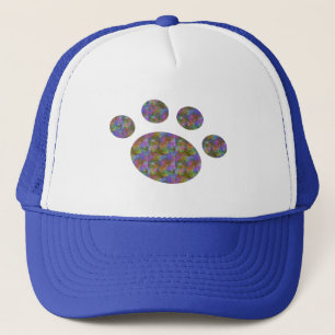 Multi Colour Paw Hat