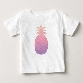 Multi Colour Pineapple Tutu Baby T-Shirt