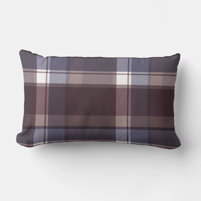 Multi Colour Plaid pillow (Front)