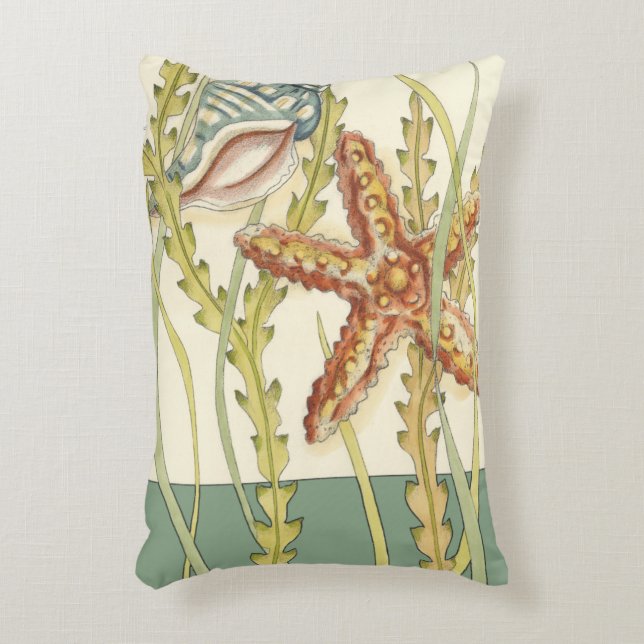 Multi-Colour Shell Party Decorative Cushion (Front(Vertical))