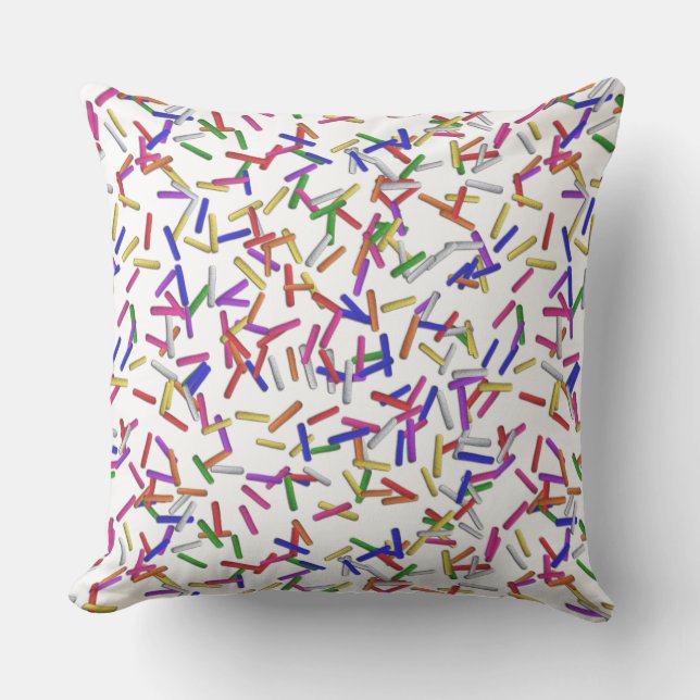 Multi Colour Sprinkles Cushion (Front)