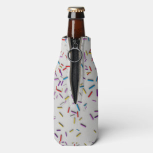 Multi Colour Sprinkles Frosted Bottle Cooler