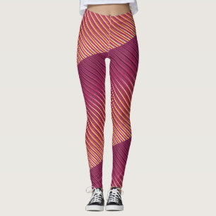 Multi Colour Stripe Leggings