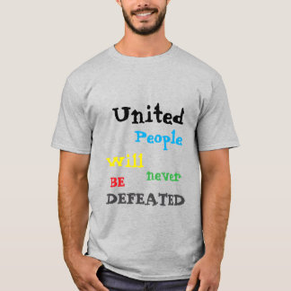 Multi colour United people T-Shirt