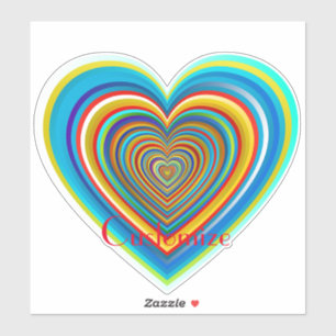 Multi-colour Valentine Heart Thunder_Cove