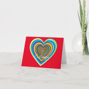 Multi-colour Valentine Heart Thunder_Cove Card