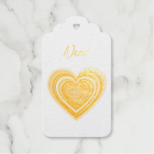 Multi-colour Valentine Heart Thunder_Cove Gift Tags