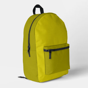 Multi-Colour Yellow Backpack 