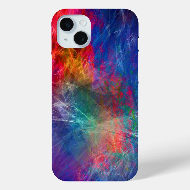 Multi Coloured Abstract Case-Mate iPhone Case (Back)
