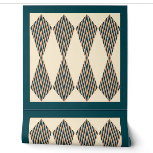 Multi-Coloured Abstract Peel and Stick Wallpaper