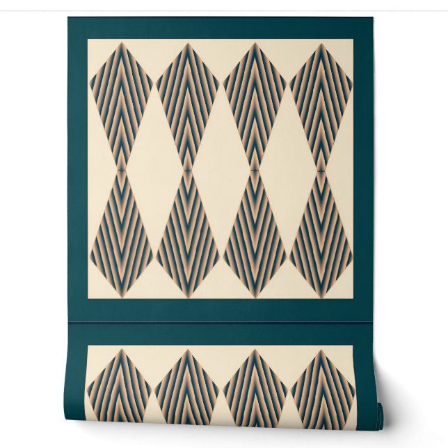  Multi-Coloured Abstract Peel and Stick Wallpaper (Unrolling)