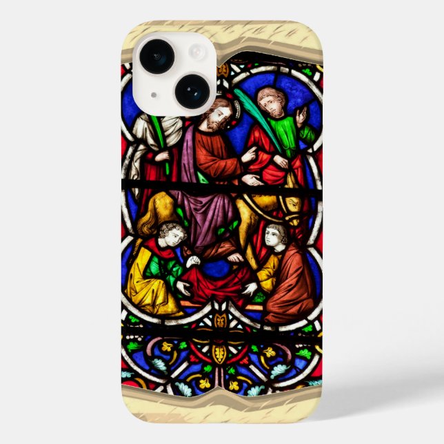 Multi Coloured Bible Scene Case-Mate iPhone Case (Back)