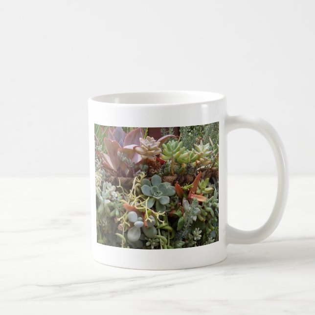 Multi-coloured-Cacti Coffee Mug (Right)