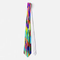 Multi-Coloured Crystalline Block Pattern