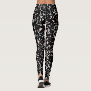 Multi-coloured crystals, crystals, multi-coloured leggings