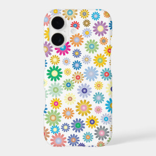 Multi Coloured Daisy Phone Case