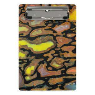 Multi Coloured Dinosaur Bone Mini Clipboard
