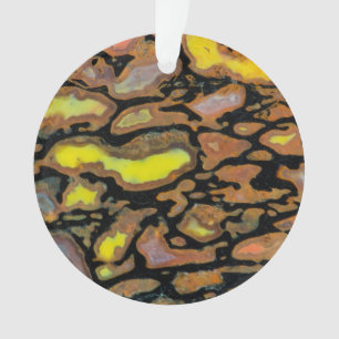 Multi Coloured Dinosaur Bone Ornament