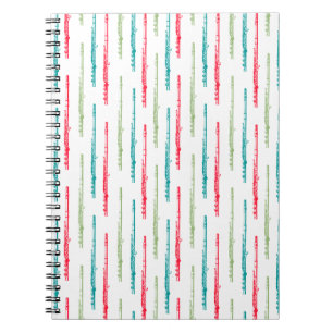 Multi Coloured Flutes Notebook