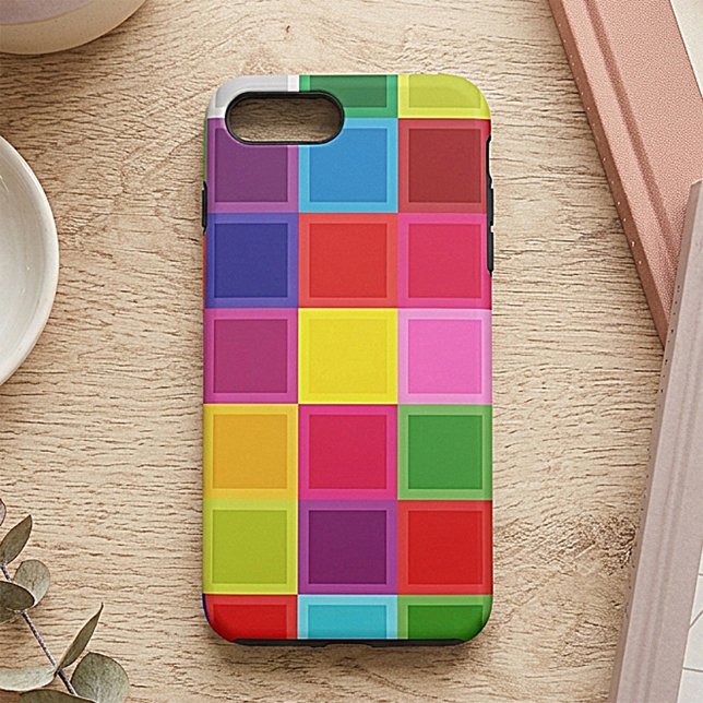 Multi Coloured Girly iPhone 7 Plus, Tough Case (Creator Uploaded)