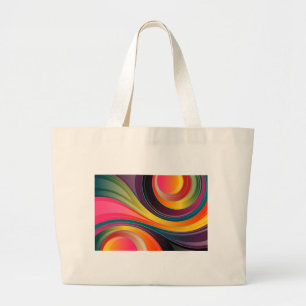 Multi coloured jumbo tote. large tote bag