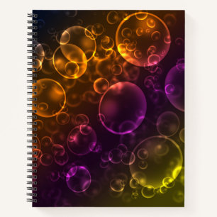Multi-coloured lenses , bokeh notebook