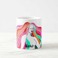 Multi-coloured long-haired goddess Thunder_Cove