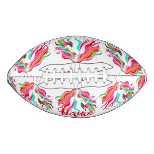Multi-coloured long-haired goddess Thunder_Cove Football