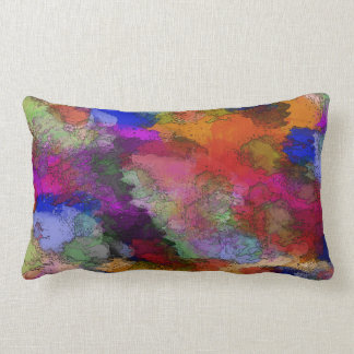 Multi Coloured Lumbar Cushion